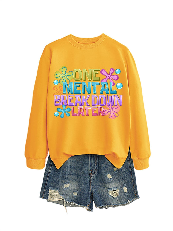 Sweat-shirt pour femmes avec impression créative