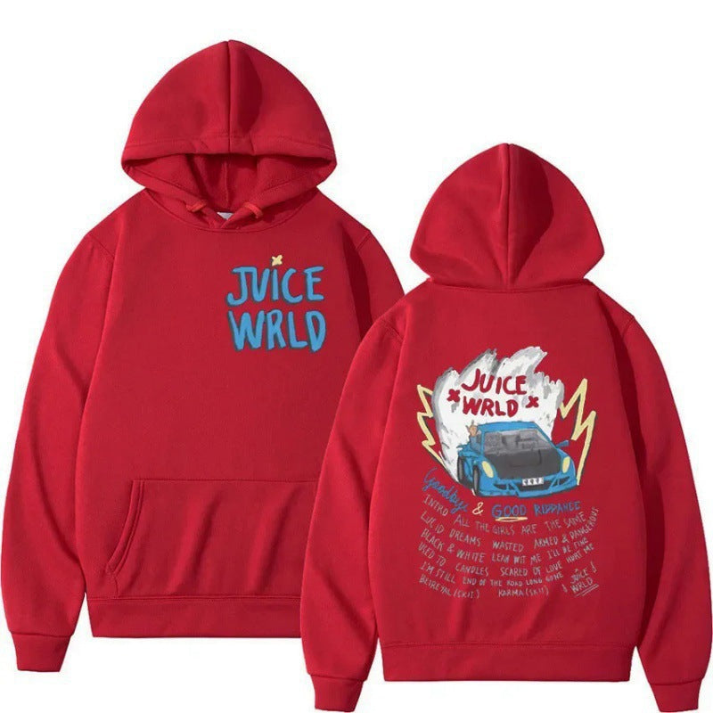 Sweat à capuche pour femmes avec design graphique créatif et inscription inspirante