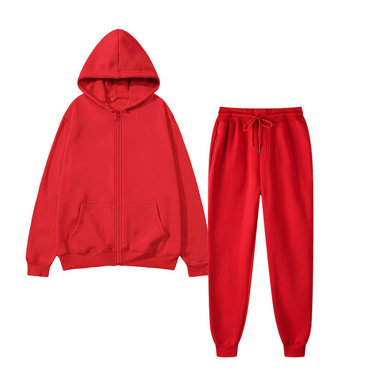 Ensemble à capuche pour femmes avec coupe confortable et fermeture éclair