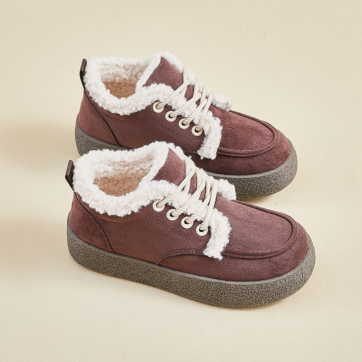 Baskets pour femmes avec doublure douce et semelle amortissante