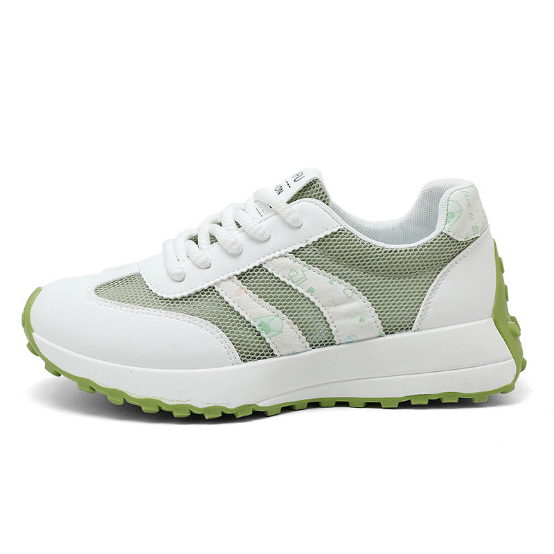 Baskets Sportives Femme avec Tige en Mesh Respirant et Semelle Flexible