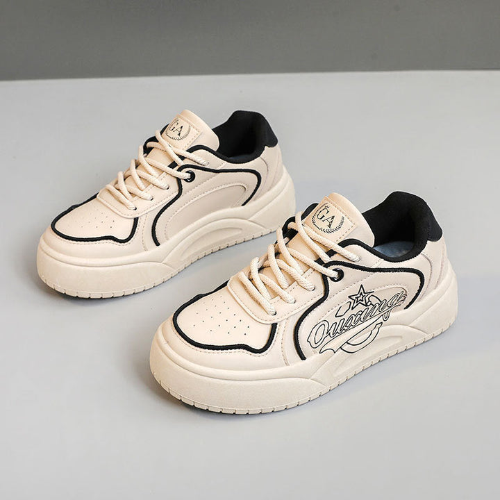 Baskets tendance pour femmes avec design sportif et semelle amortissante