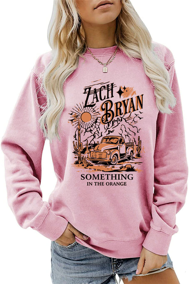 Sweat-shirt pour femmes avec un design de camion vintage inspirant