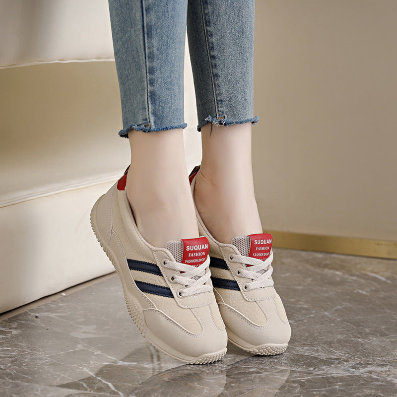 Baskets Sportives pour Femmes avec Design Moderne et Structure de Surface Respirante