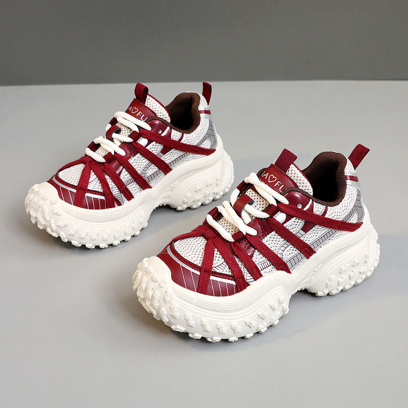 Baskets multifonctionnelles sportives pour femmes avec semelle antidérapante et tige respirante