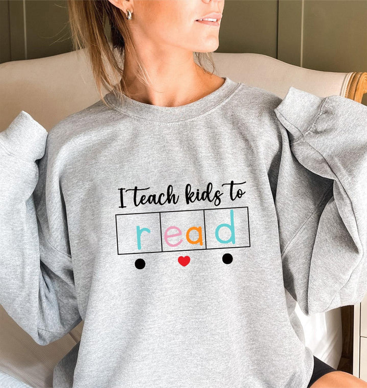 Sweatshirt pour femmes avec motif éducatif créatif
