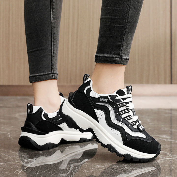 Baskets Chunky tendance pour femmes avec mesh respirant et semelle stable