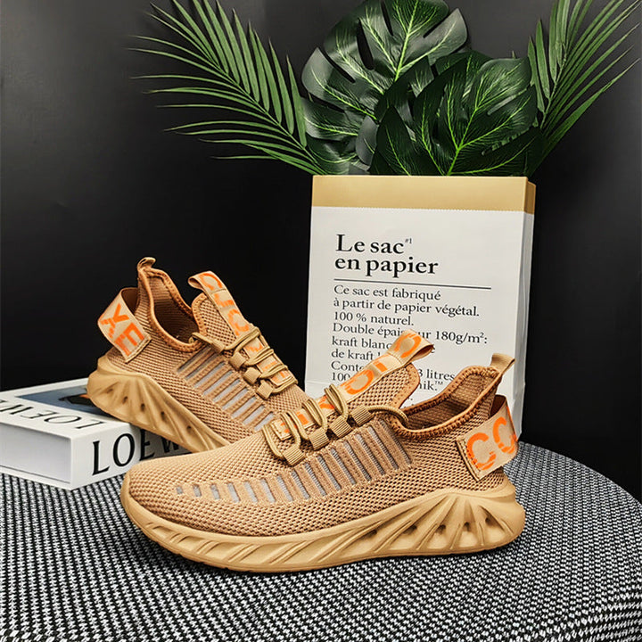 Baskets Sportives en Tricot pour Femmes avec Système d'Amortissement Flexible