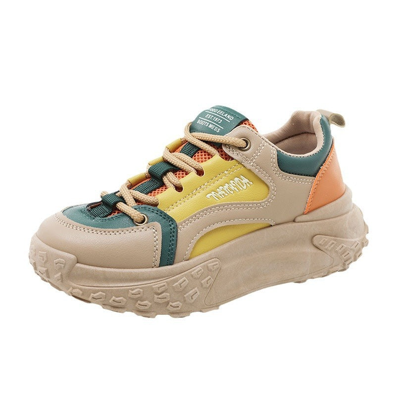 Baskets Chunky Sportives pour Femmes avec une Structure Respirante