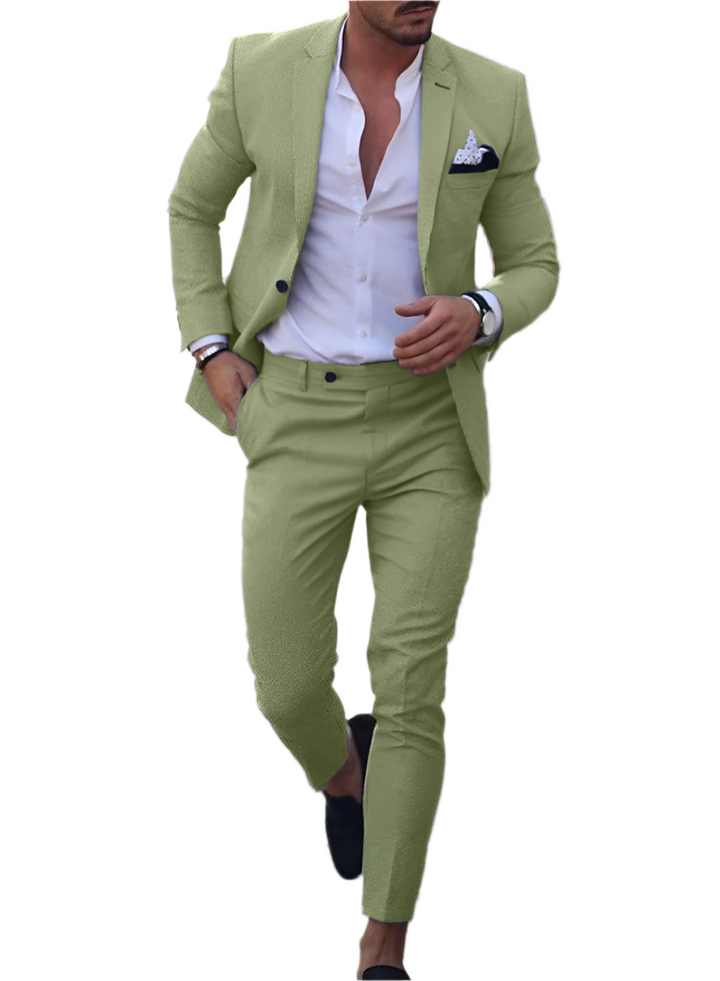 Costume de Mariage Classique Deux Pièces pour Hommes | Confortable