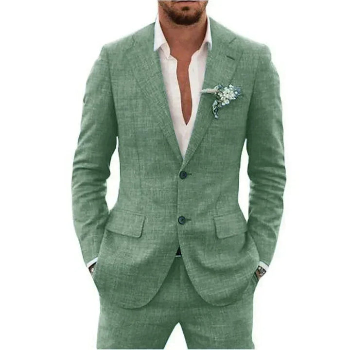 Costume d'été 2 pièces pour homme invité de mariage | Léger