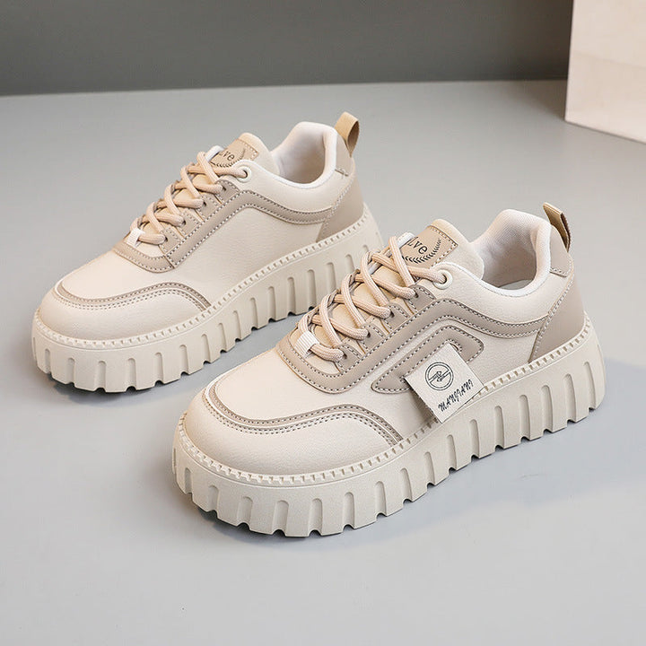 Baskets Chunky tendance pour femmes avec semelle en caoutchouc amortissante et design époustouflant