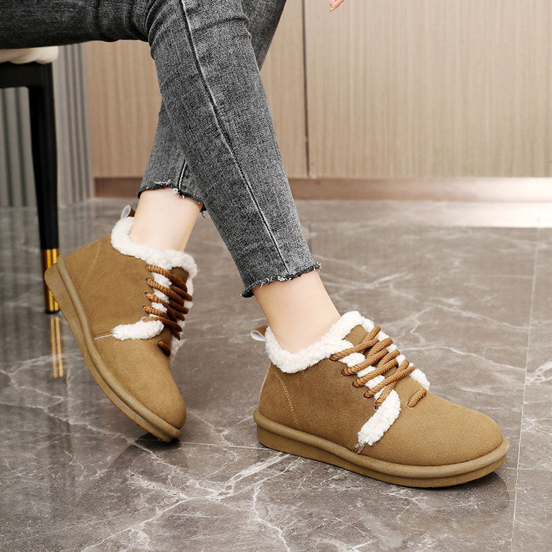 Baskets confortables pour femmes avec doublure douillette