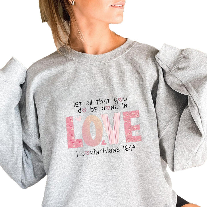Sweatshirt pour femmes avec impression inspirante et coupe confortable
