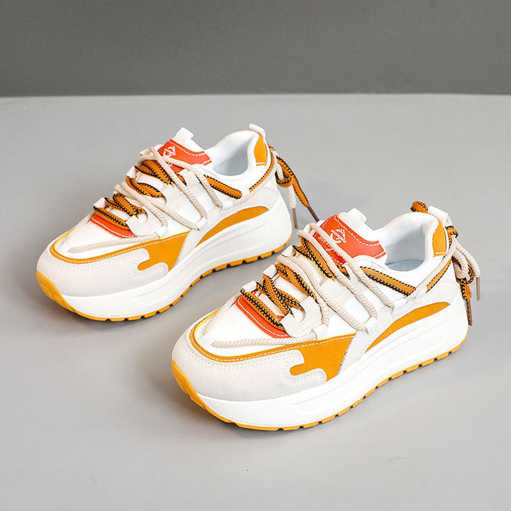 Baskets Chunky Sportives pour Femmes avec surface en maille respirante et semelle amortissante