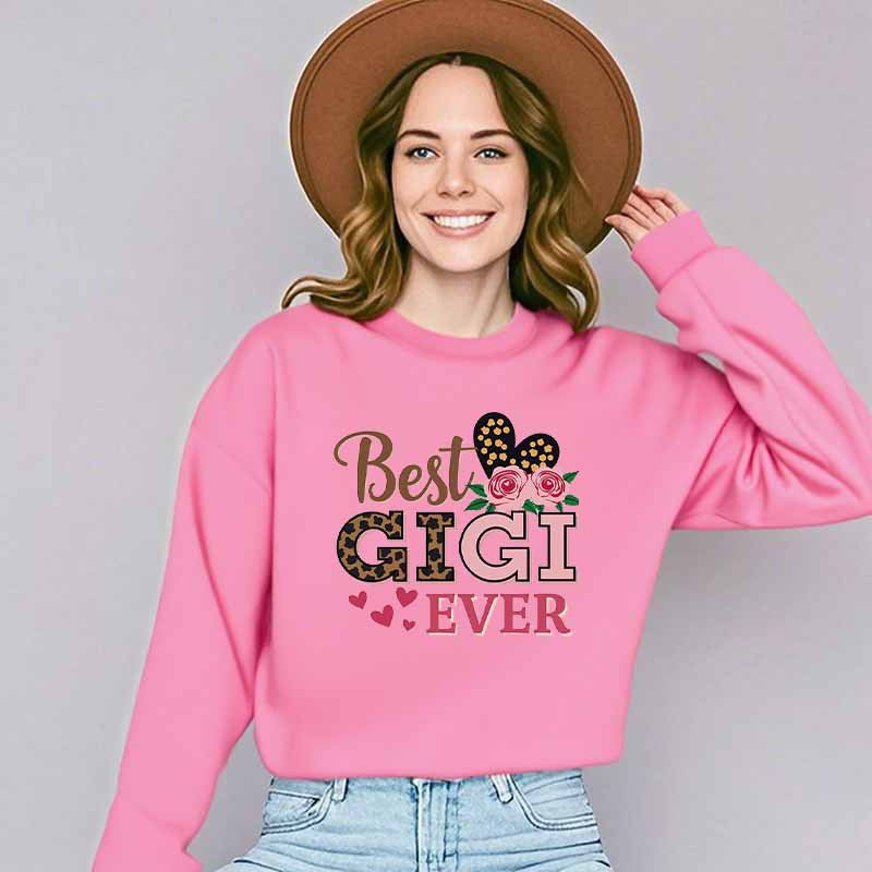 Sweatshirt pour femmes avec motif créatif Gigi