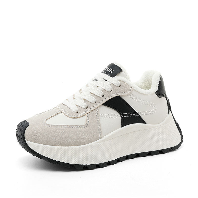 Baskets Confortables pour Femmes avec Doublure Chaude