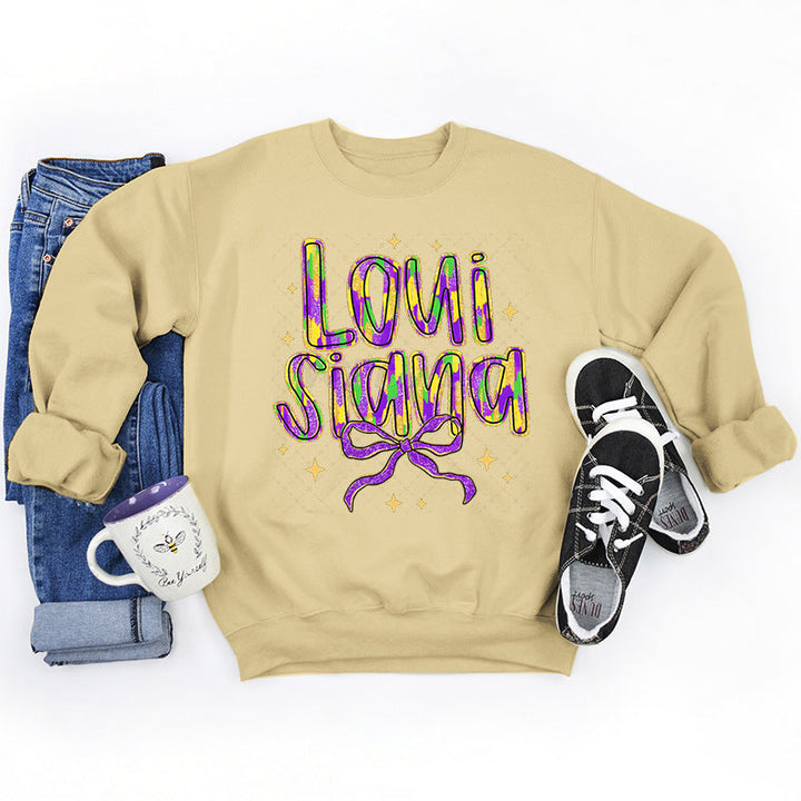 Sweatshirt pour femmes avec inscription créative et intérieur doux