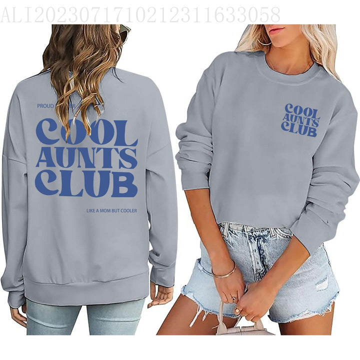Sweat-shirt pour femmes avec un motif de club cool