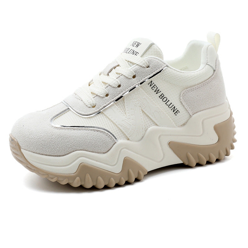 Baskets Chunky Sportives pour Femmes avec Amortissement Ergonomique et Semelle Antidérapante