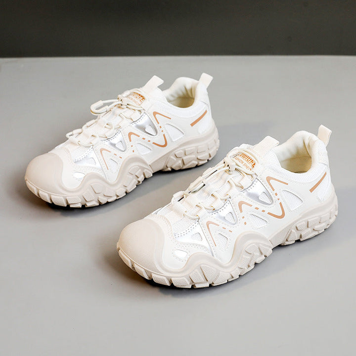Baskets sportives polyvalentes pour femmes avec tige en mesh respirant et semelle antidérapante