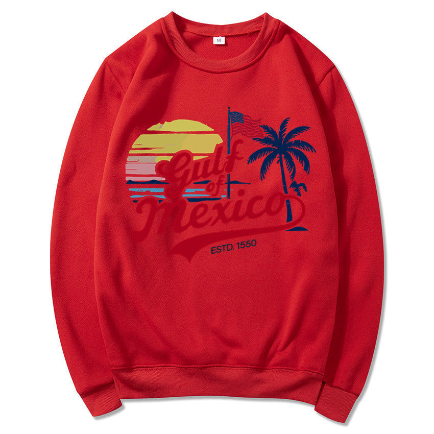 Sweat-shirt pour femmes avec design graphique inspirant et coupe décontractée