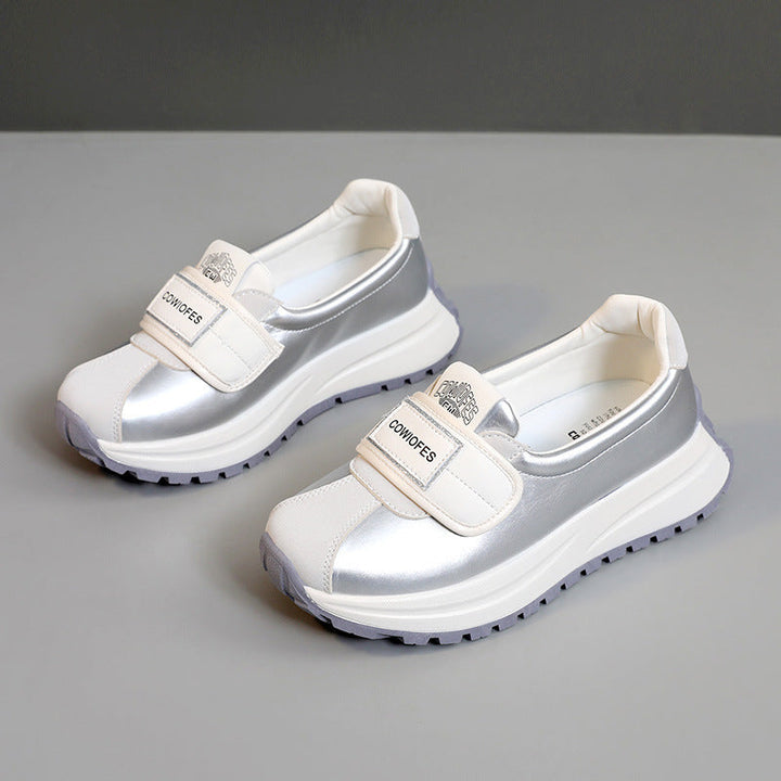 Baskets Sportives pour Femmes avec Pratique Fermeture Velcro et Semelle Ergonomique