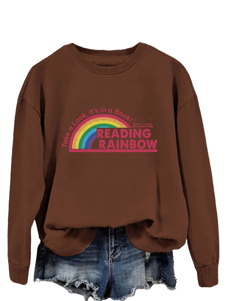 Sweatshirt décontracté pour femmes avec impression unique