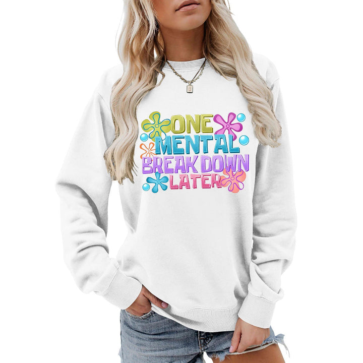 Sweat-shirt pour femmes avec impression créative