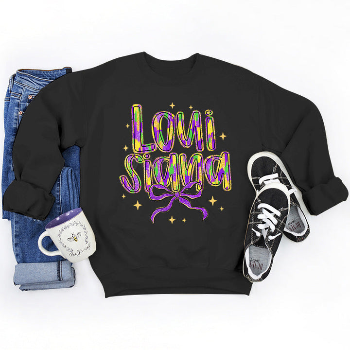 Sweatshirt pour femmes avec inscription créative et intérieur doux