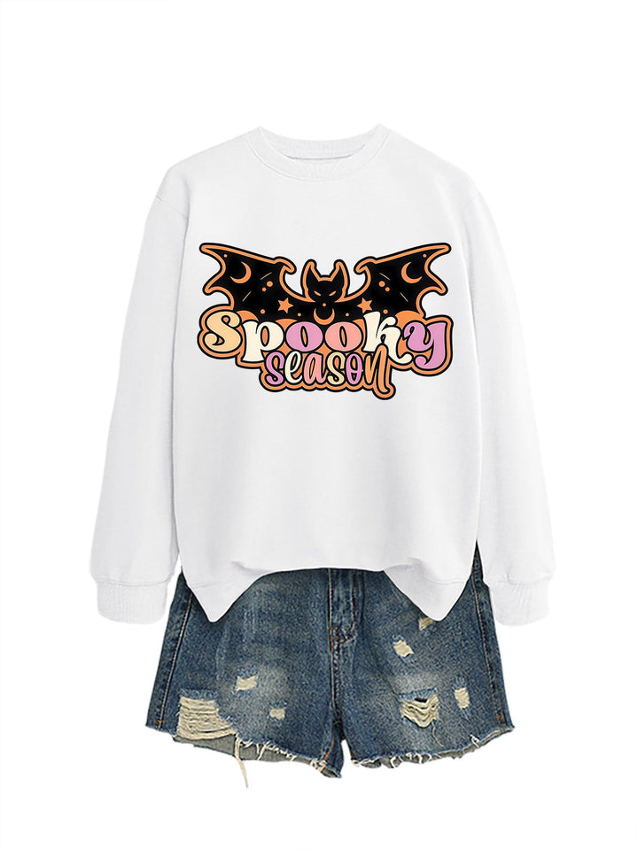 Sweatshirt pour femmes avec motif Halloween créatif