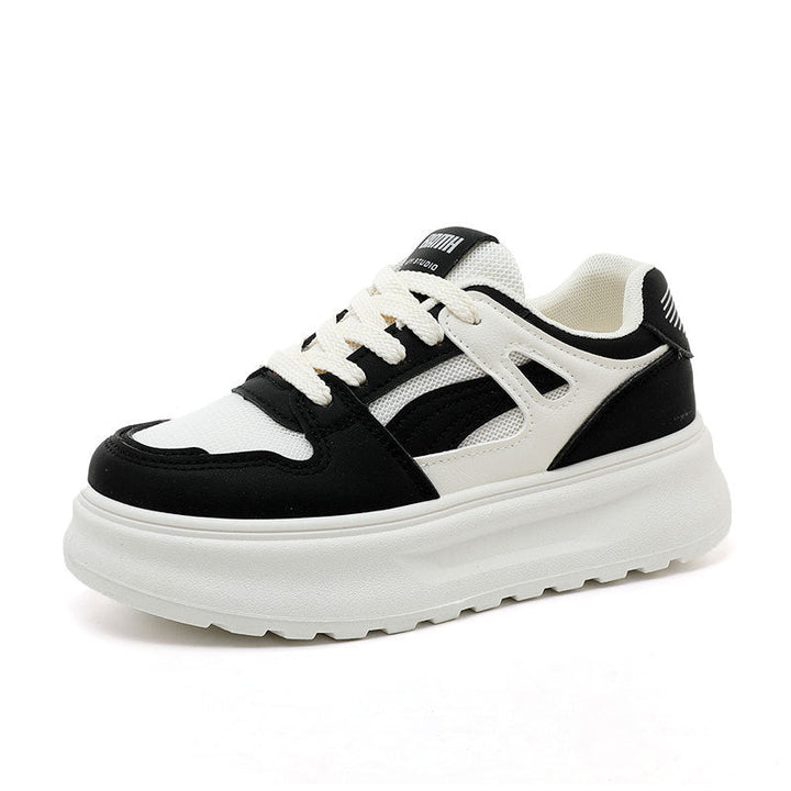 Baskets Chunky tendance pour femmes avec surface en mesh respirante et profil robuste