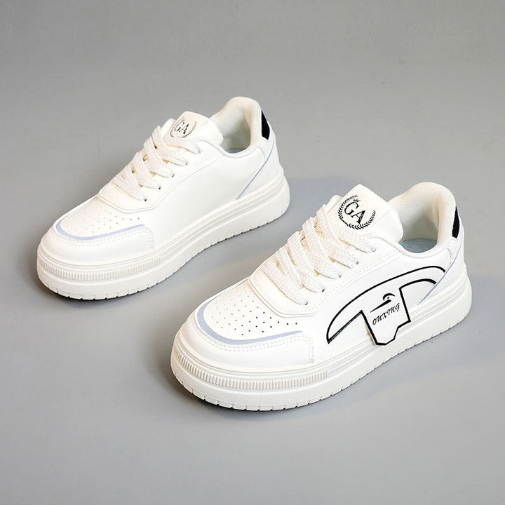 Baskets pour femmes avec semelle amortissante et design sportif