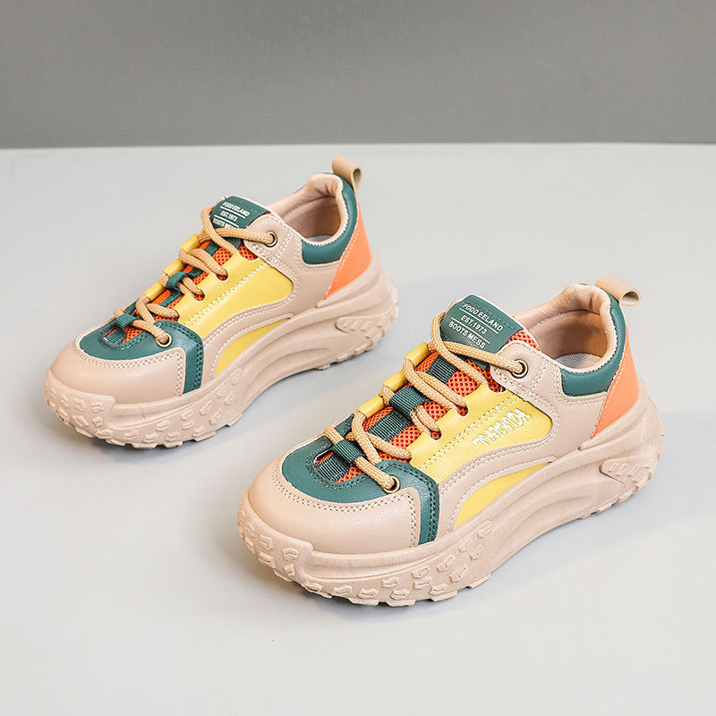 Baskets Chunky Sportives pour Femmes avec une Structure Respirante