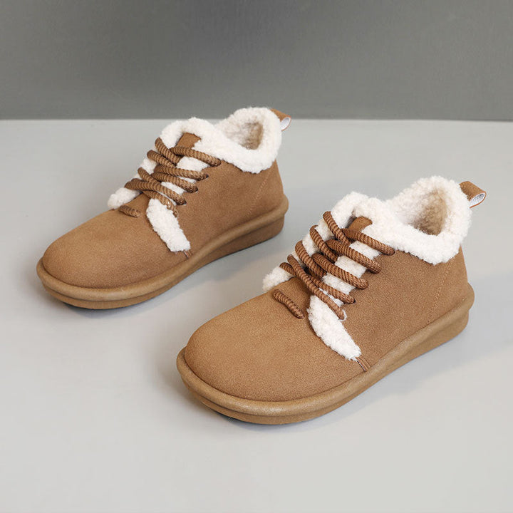 Baskets confortables pour femmes avec doublure douillette
