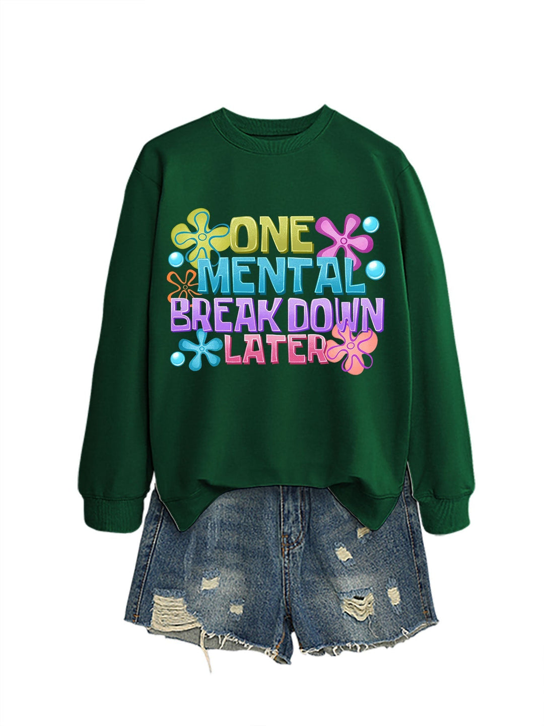 Sweat-shirt pour femmes avec impression créative