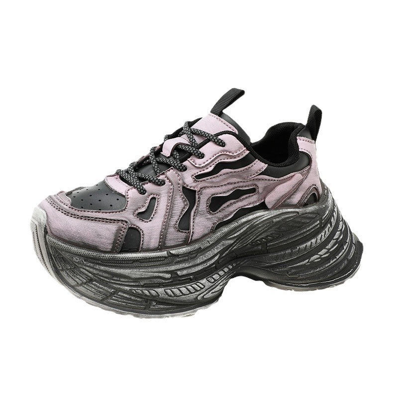 Baskets Chunky pour femmes avec design innovant et élastique