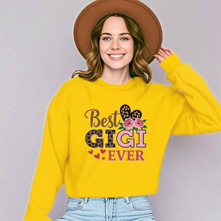 Sweatshirt pour femmes avec motif créatif Gigi