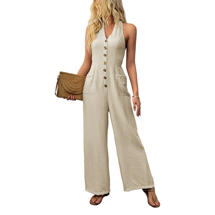 Lily - Combinaison avec patte de boutonnage