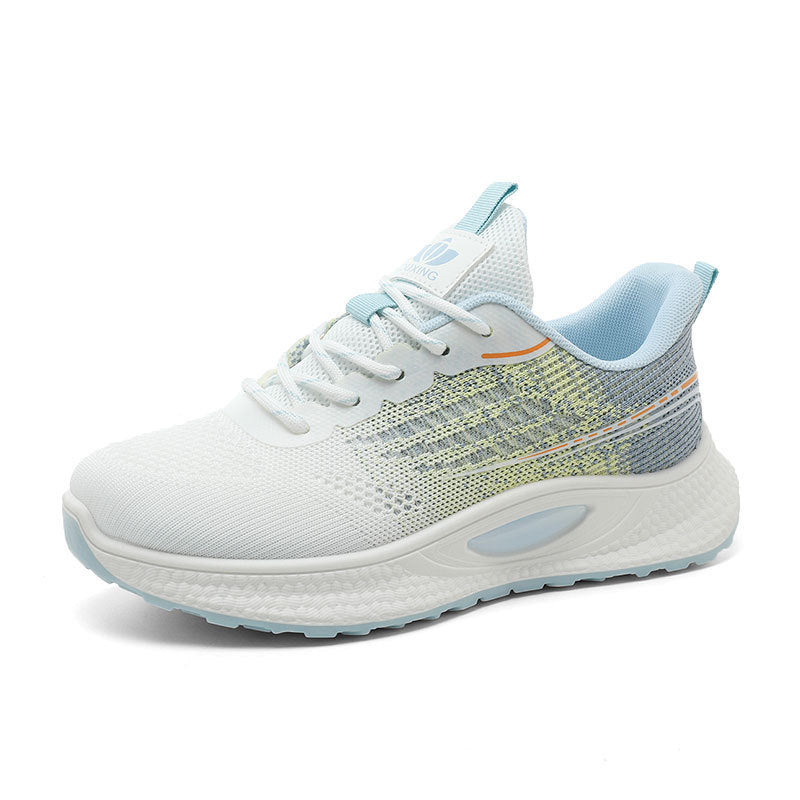 Baskets de loisirs sportives pour femmes avec tige en mesh respirant et semelle amortissante