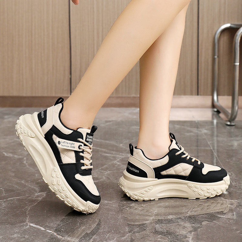 Baskets Chunky Sportives pour Femmes avec Semelle Amortissante