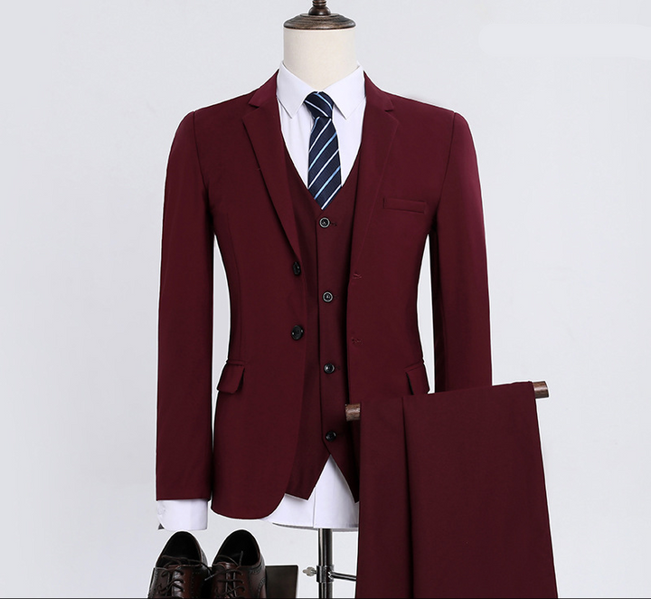 Costume de Mariage Élégant Moderne pour Homme | 3-Pièces