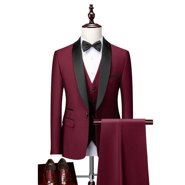 Costume Classique pour Homme Invité de Mariage | Coupe Slim