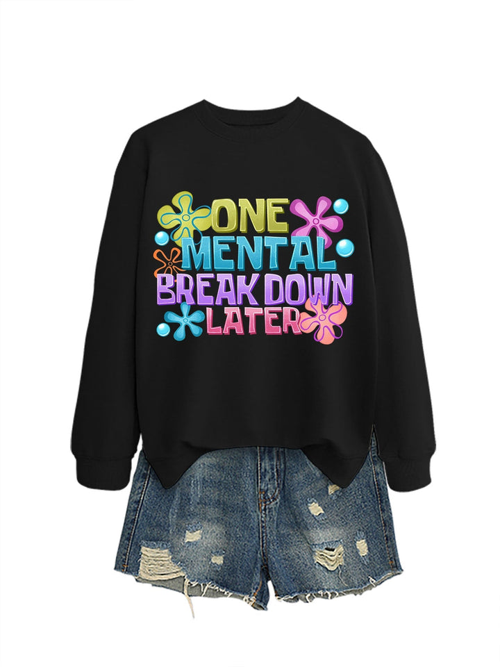 Sweat-shirt pour femmes avec impression créative