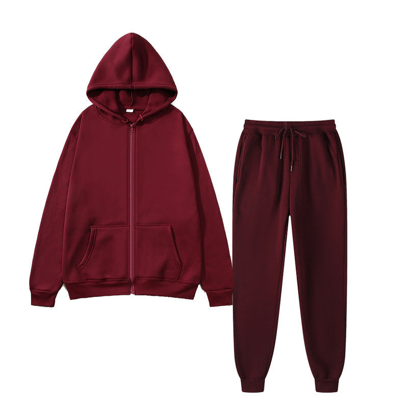 Ensemble à capuche pour femmes avec coupe confortable et fermeture éclair