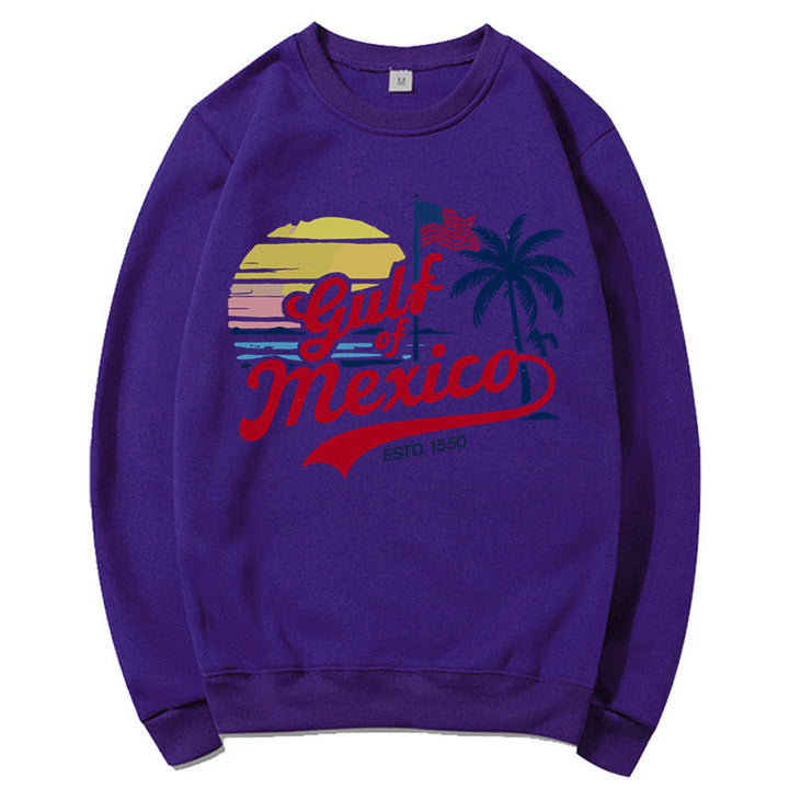 Sweat-shirt pour femmes avec design graphique inspirant et coupe décontractée
