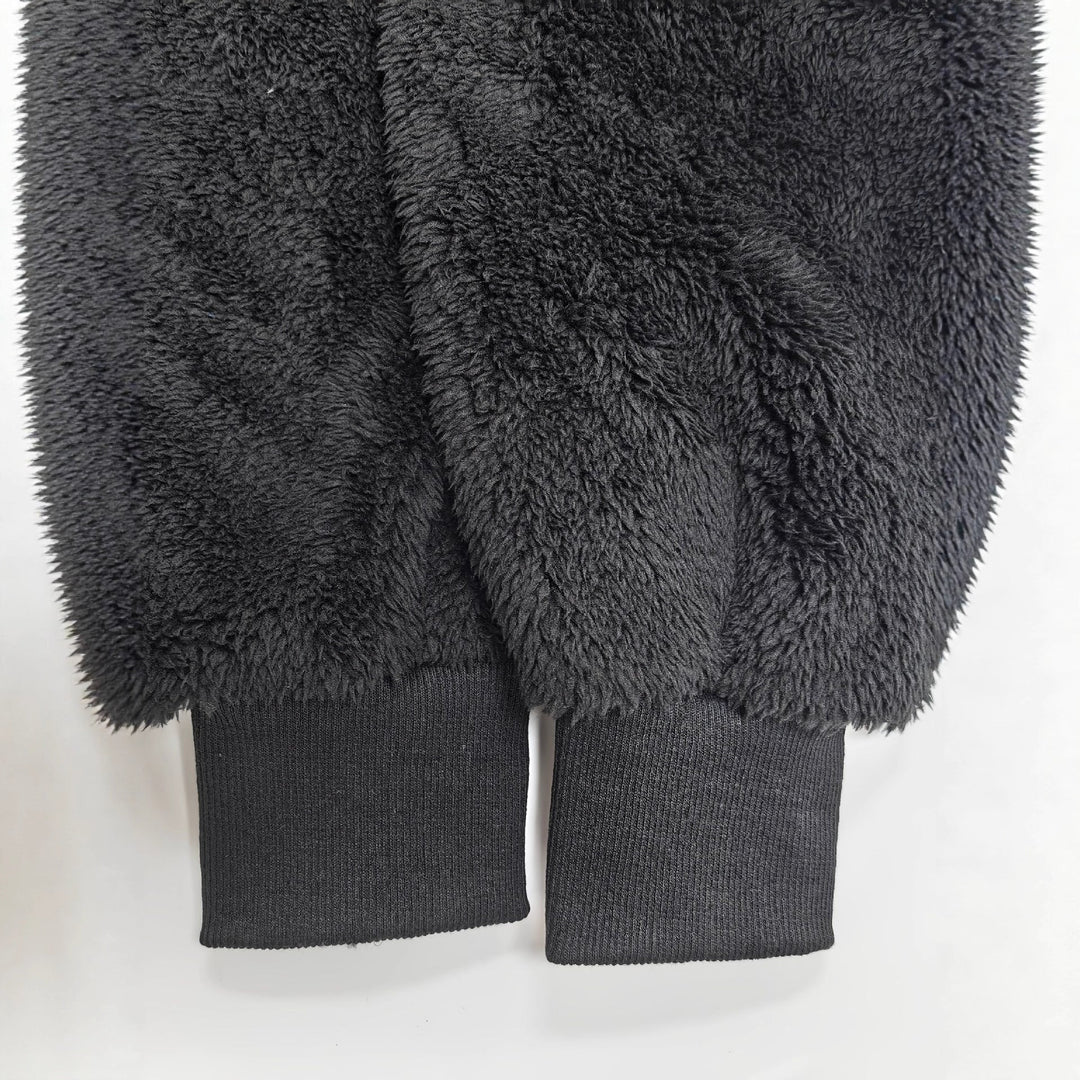Manteau en polaire pour femmes avec poches et capuche