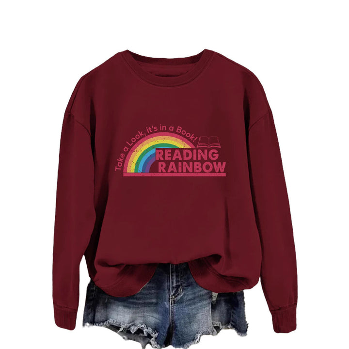 Sweatshirt décontracté pour femmes avec impression unique