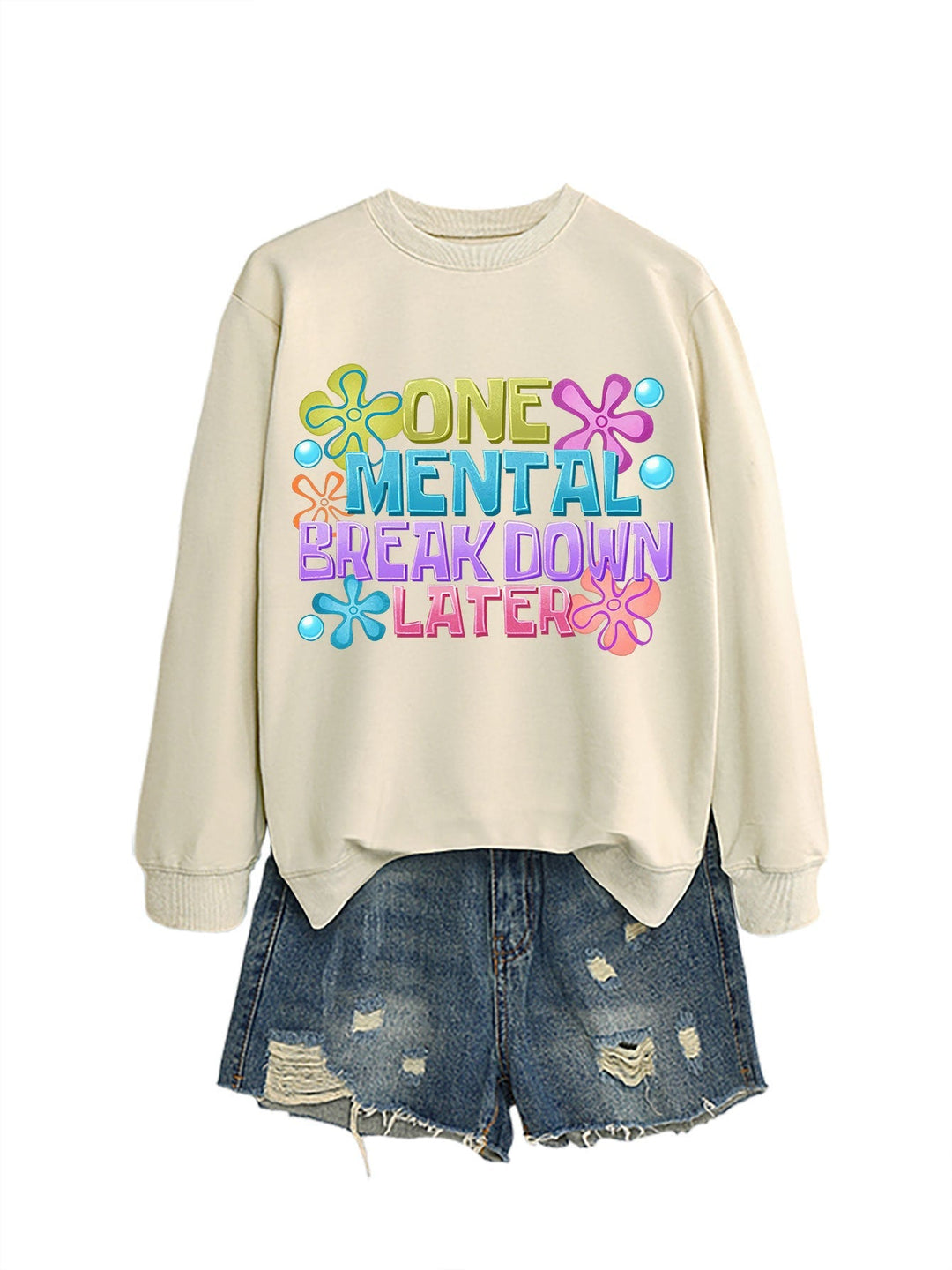 Sweat-shirt pour femmes avec impression créative