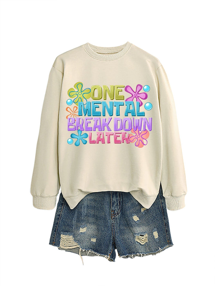Sweat-shirt pour femmes avec impression créative